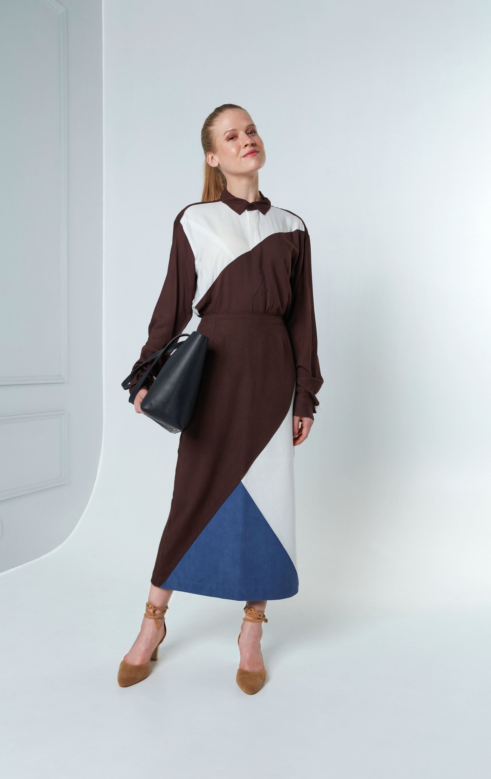 Pheran Necktie Top